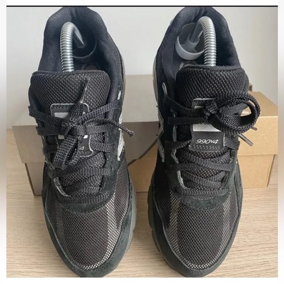 RARE 2016 New Balance 990 Black Sneakers - 7 Y - 8.5 W - Picture 4 of 12